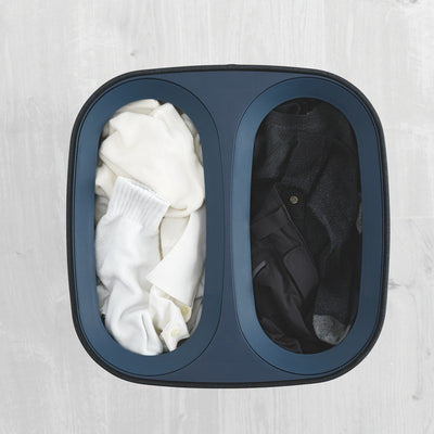 Joseph Joseph Tota Duo Laundry Basket - 60 L Black