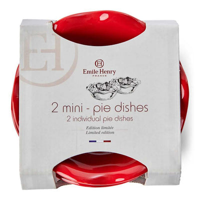 Emile Henry Mini Pie Dish 6" Set Of 2