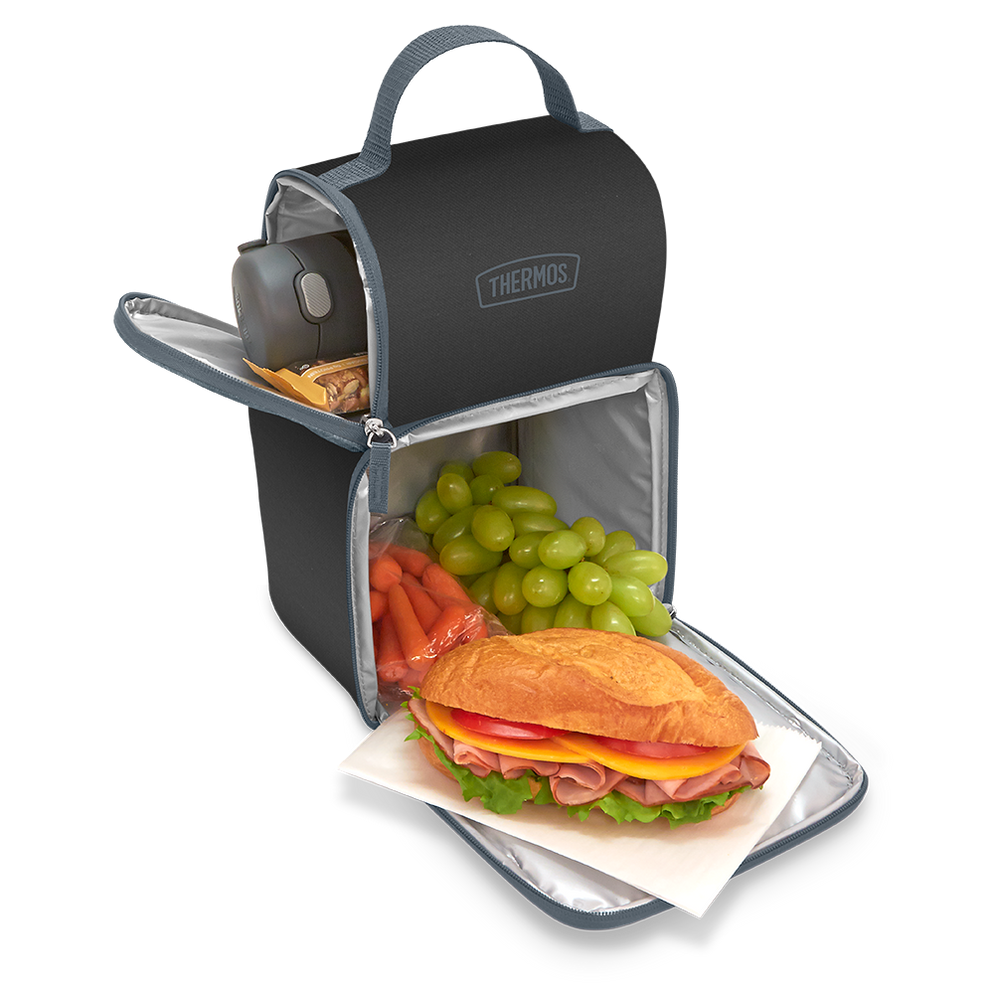 Thermos Tween Dual Lunch Box Black - iQ living