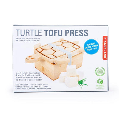 Kikkerland Turtle Tofu Press