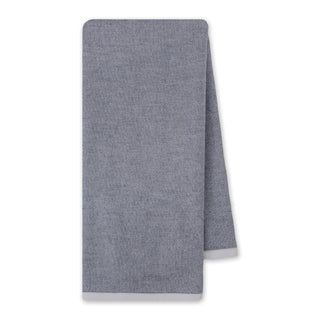 Design Imports Chambray Terry Dish Towel - Blue Indigo