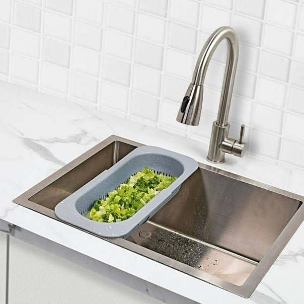 Joie Expandable Sink Colander - Sage - iQ living