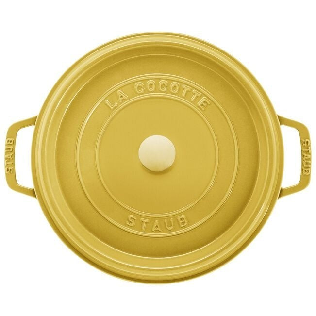 Staub Enameled Cast Iron Round Cocotte 5.2L - Special Colours