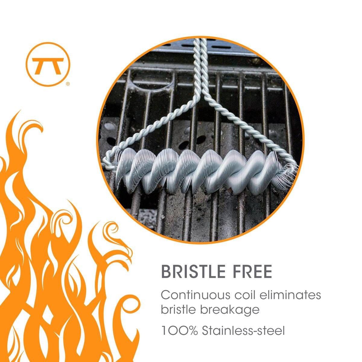 Outset Coil Grill Brush 21"