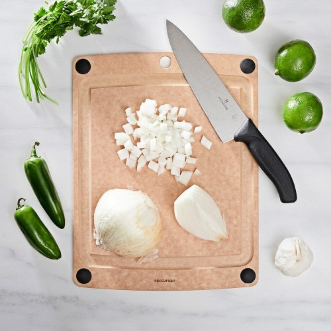 Epicurean All-In-One Cutting Board - Natural - iQ living