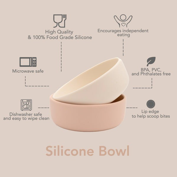 nouka Silicone Toddler Bowl
