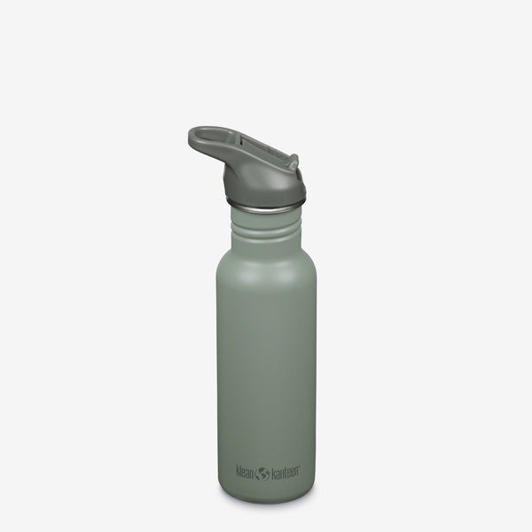 Klean Kanteen Classic Bottle 18oz - Flip Seal Sport Cap & Straw - iQ living