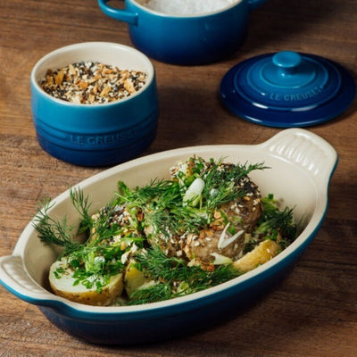 Le Creuset Heritage Stoneware Oval Au Gratin Dish 1.6L