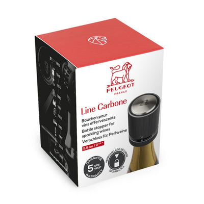 Peugeot Line Carbon Wine Bottle Stopper