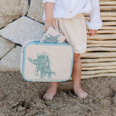 SoYoung Lunch Box Green Stegosaurus