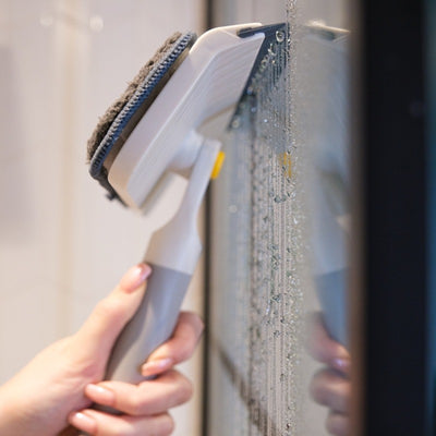 Joseph Joseph CleanTech 2-In-1 Glass Cleaning Squeegee