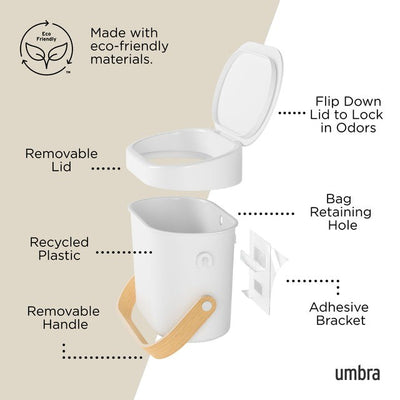 Umbra Bellwood Compost Bin 4L
