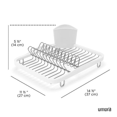 Umbra Sinkin Dish Rack - White