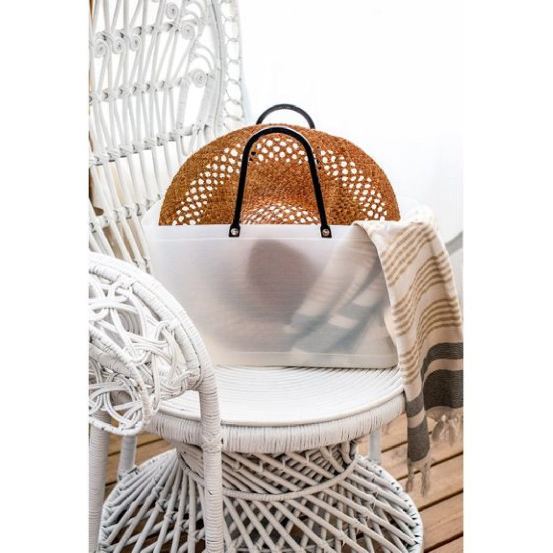 Hinza Large Transparent Shopping Bag - iQ living