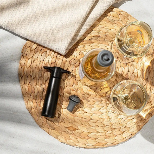 Vacu Vin Original Wine Saver Black - iQ living