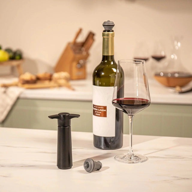 Vacu Vin Original Wine Stoppers Set Of 6 (For Wine Saver) - iQ living