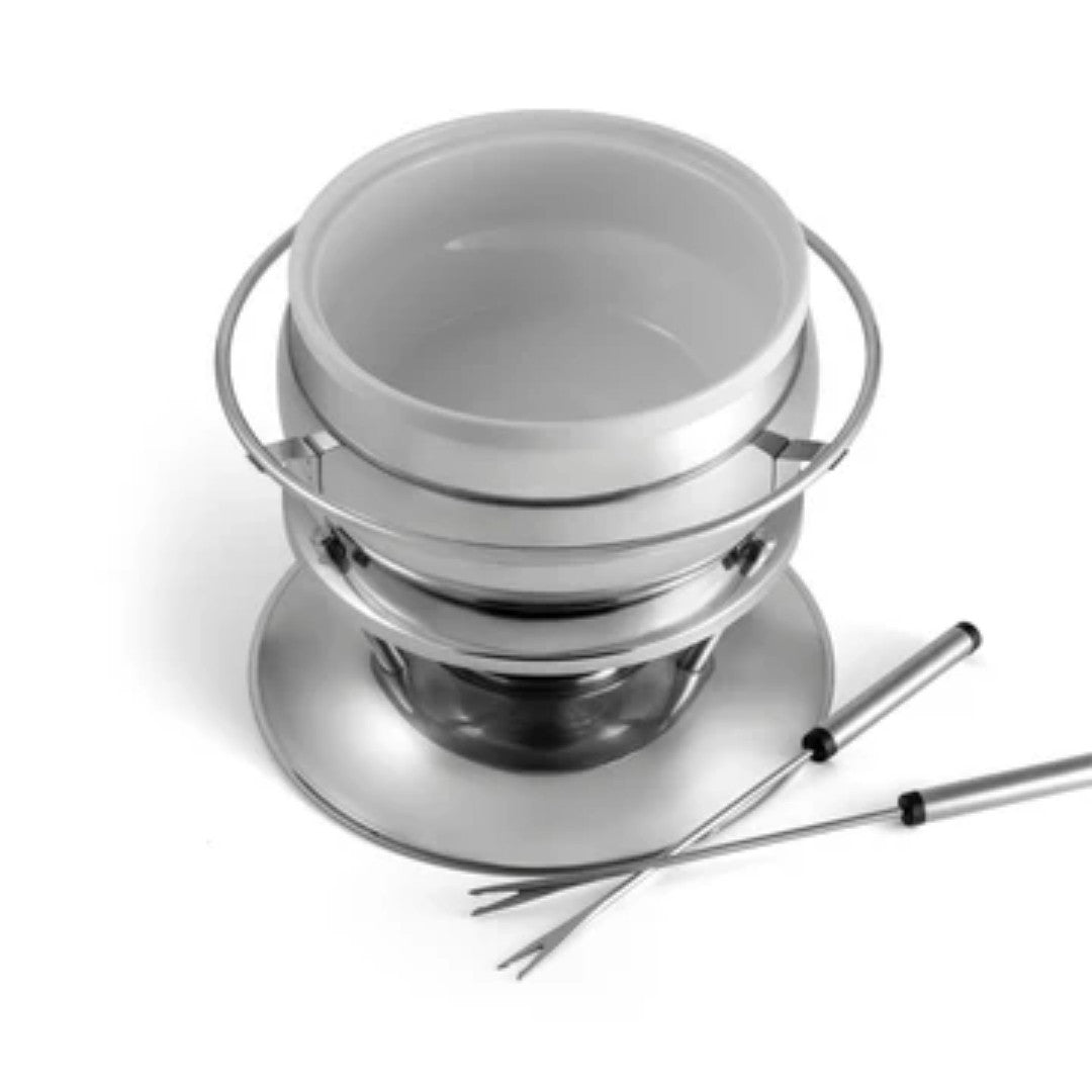Swissmar 11-Piece Stainless Steel Fondue Set - iQ living