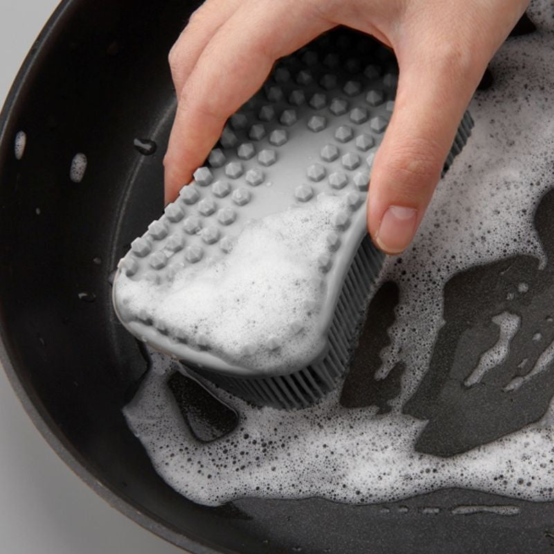 Danesco 2-In-1 Silicone Brush & Scrubber