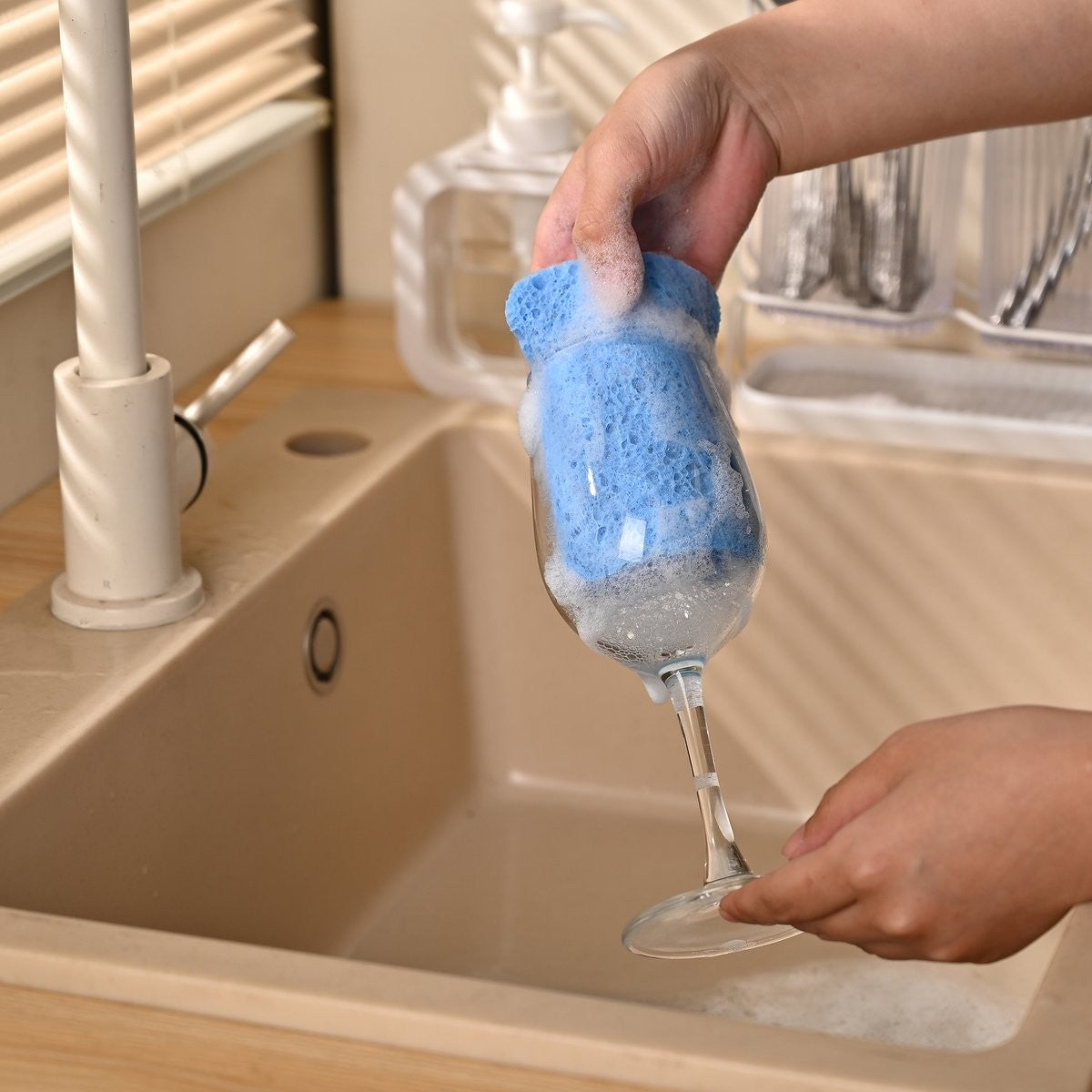 Fox Run Natural Silicone Pop Up Sponge Set Of 12