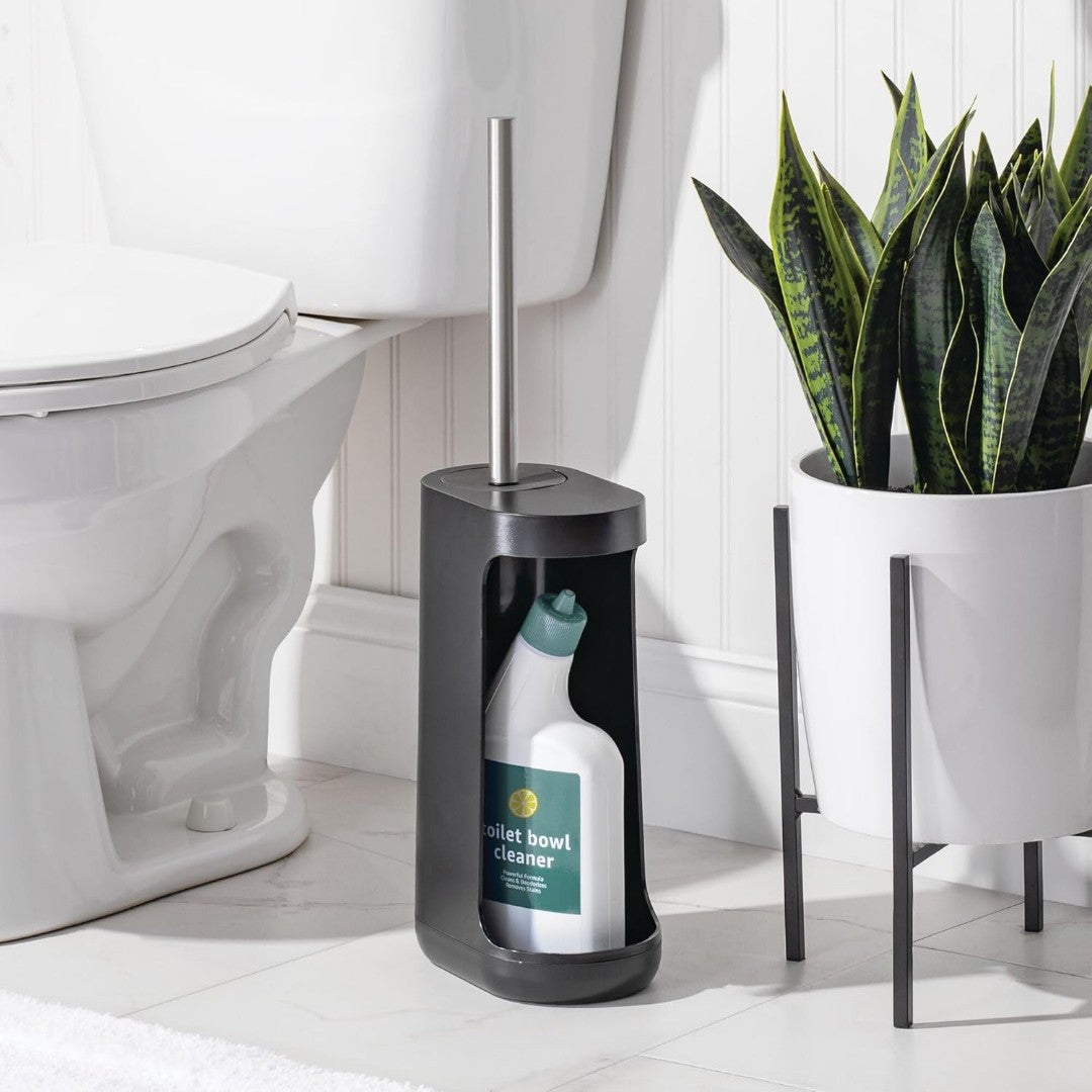 iDesign Toilet Brush & Storage Holder