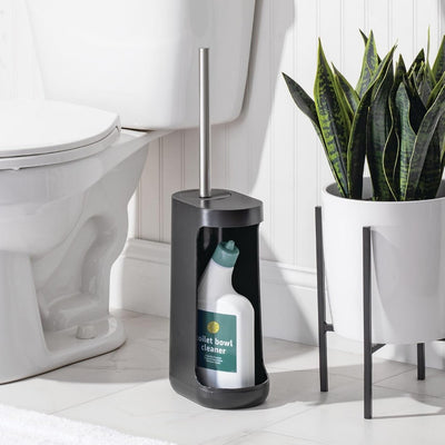 iDesign Toilet Brush & Storage Holder