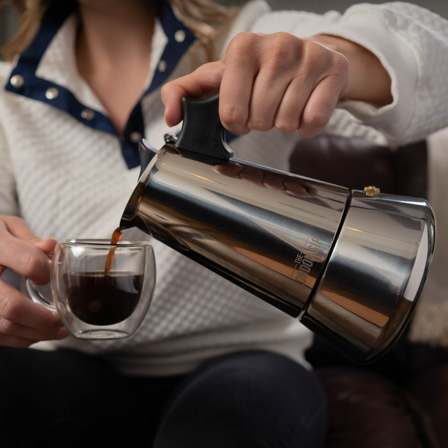 London Sip Stovetop Espresso Maker 6 Cup