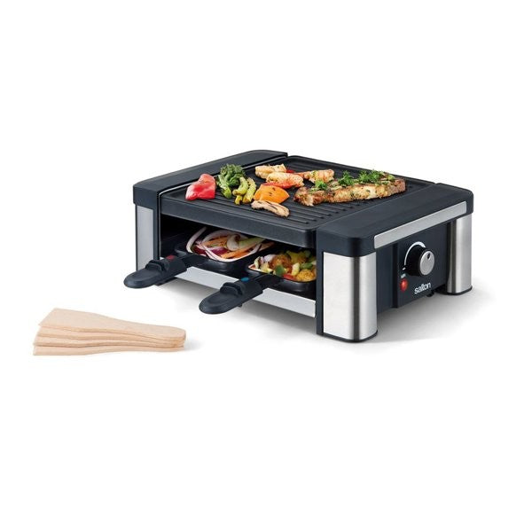 Saltom 4-Person Party Grill & Raclette