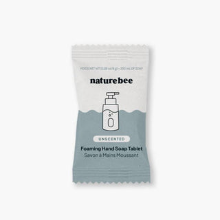 Nature Bee Foaming Hand Soap Tablets - Unscented
