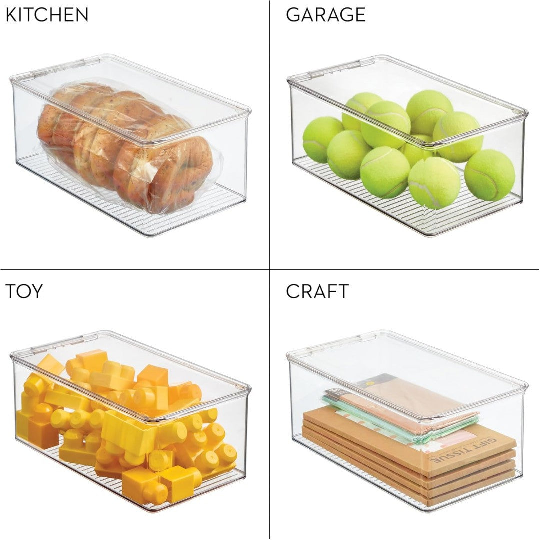 iDesign Stackable Shoe Storage Bin