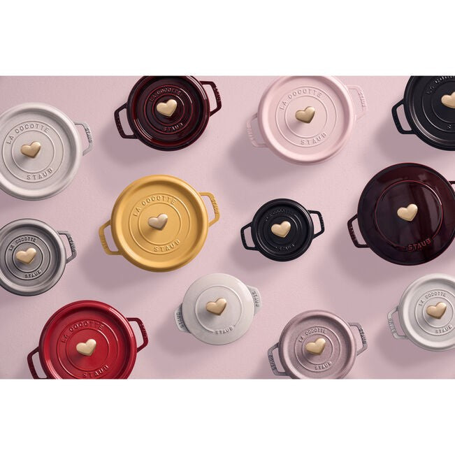 Staub Stainless Steel French Oven Knob - Heart