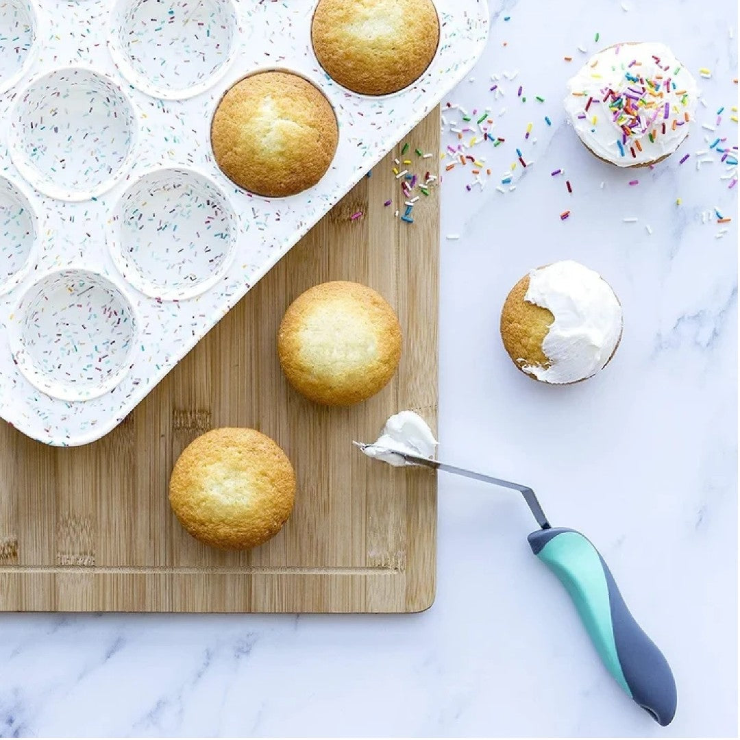 Trudeau Confetti Mini Muffin Pan 24 Cavity