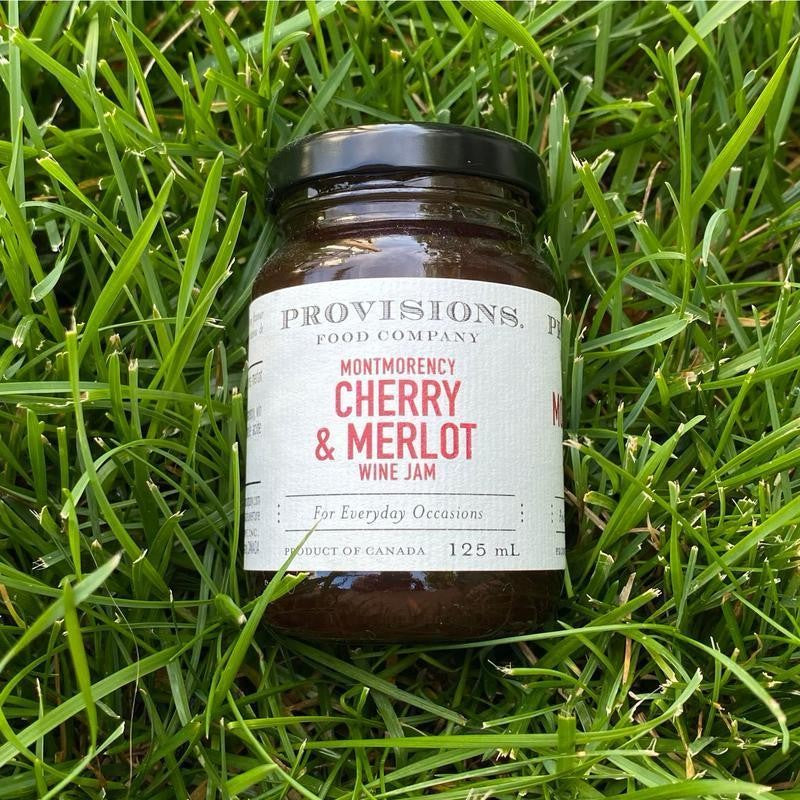 Provisions Food Company Wine Jam Montmorency Cherry & Merlot - iQ living