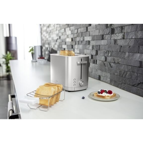 Zwilling Enfinigy Silver 2-Slice Toaster