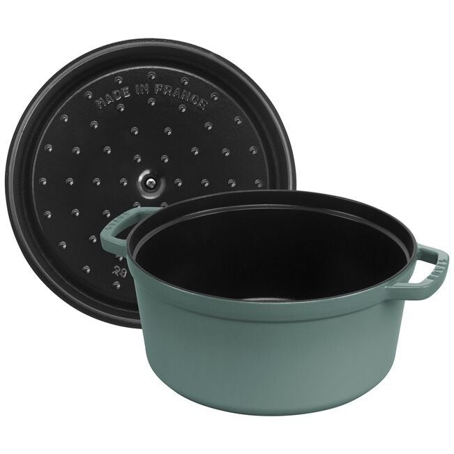 Staub Enameled Cast Iron Round Cocotte 6.7L - Special Colours