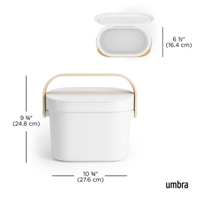 Umbra Bellwood Compost Bin 4L - iQ living