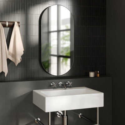 Umbra Hubba Pill Mirror Small 36" x 18" - iQ living