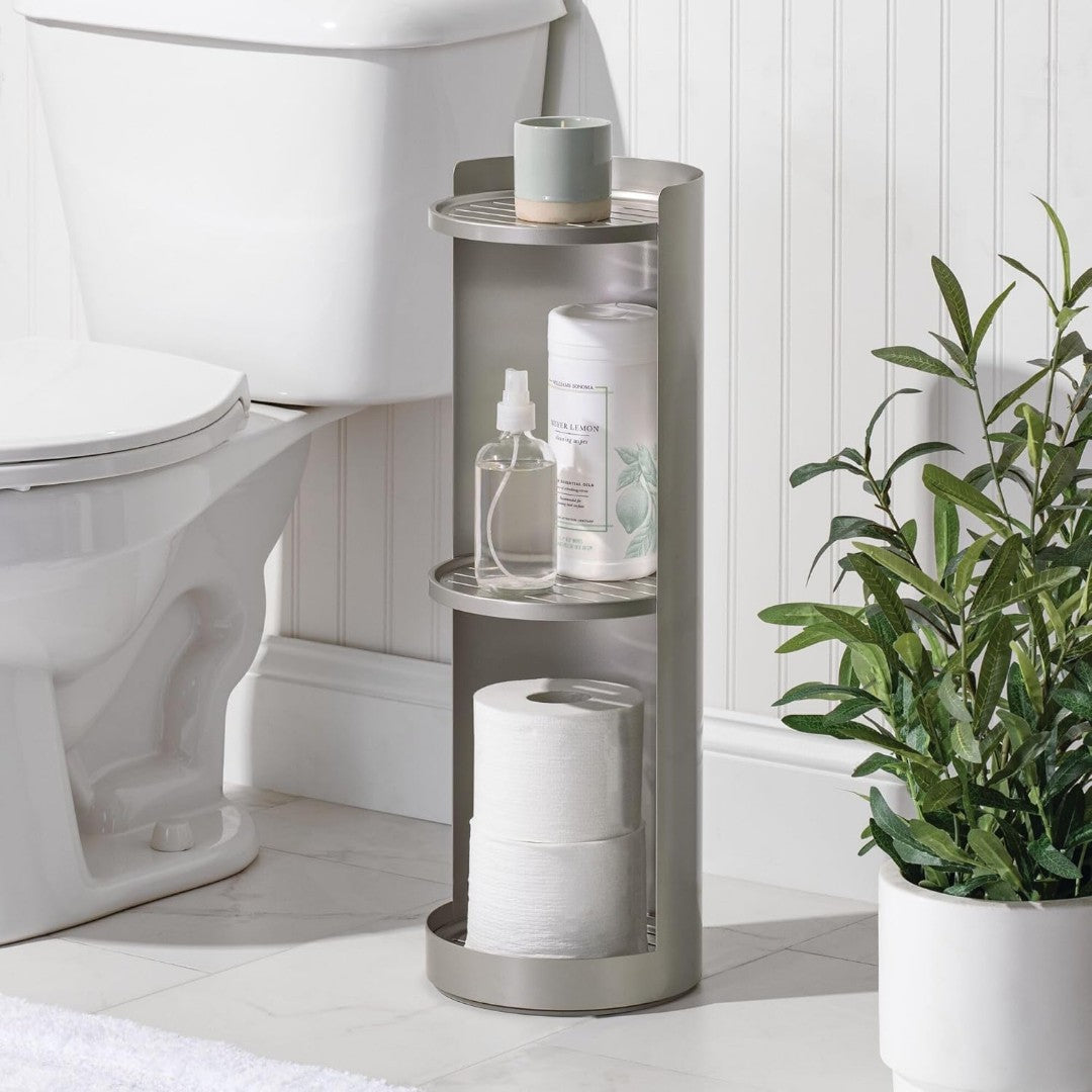 iDesign 3-Tier Bathroom Organizing Shelf