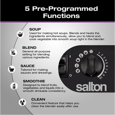 Salton Professional Grade Power Blender 2L