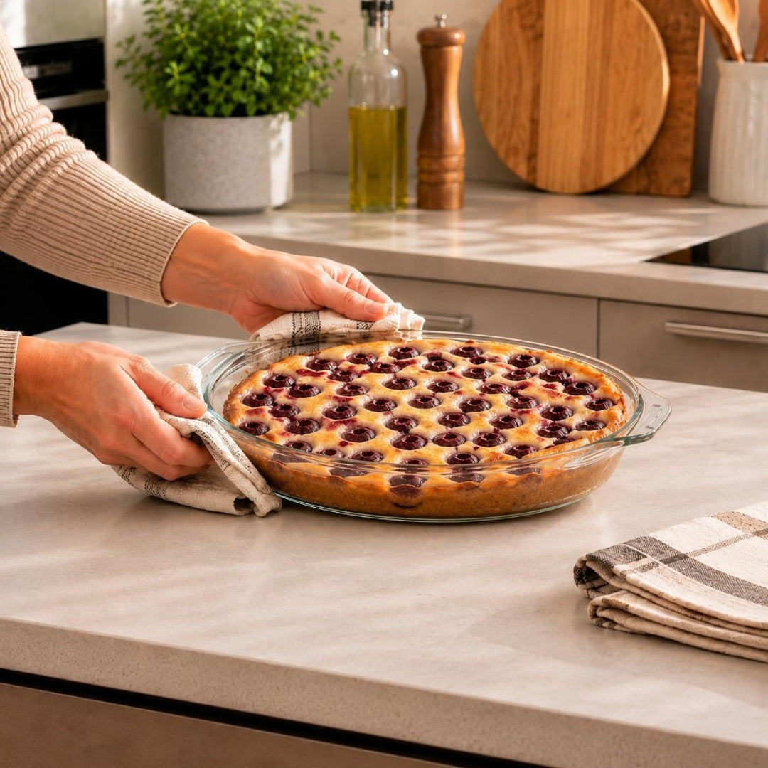 Starfrit Borosilicate Glass Pie Dish 8.8"