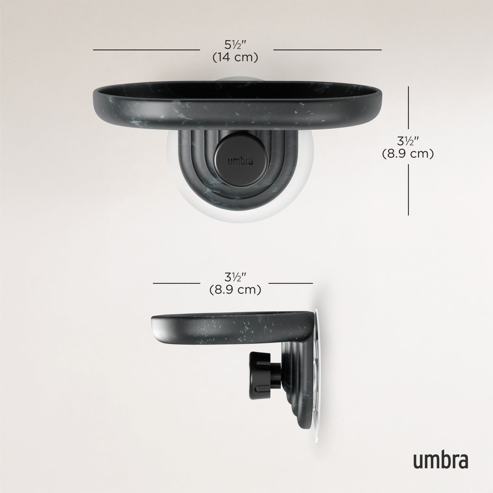 Umbra Nami Adhesive Shower Soap Dish