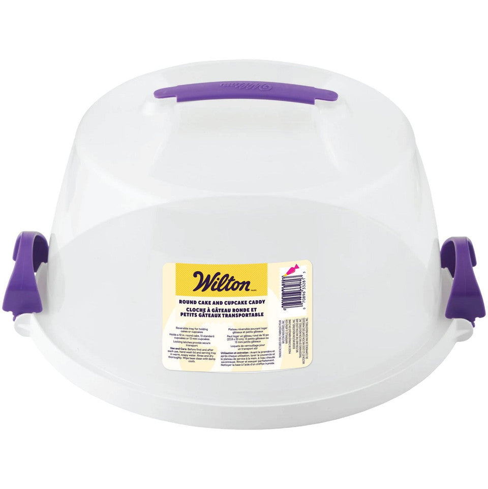 Wilton Round Cake & Cupcake Carrier 10"