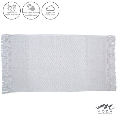 Moda At Home Carlaw Bath Mat White