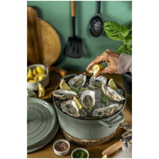 Staub Enameled Cast Iron Round Cocotte 6.7L - Special Colours