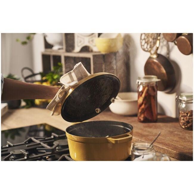 Staub Enameled Cast Iron Round Cocotte 5.2L - Special Colours