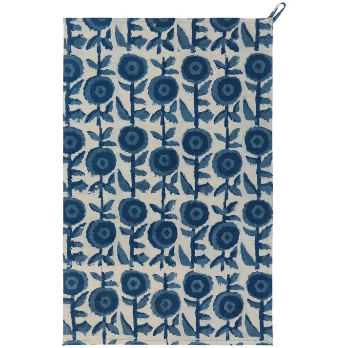 Danica Tea Towel Gilia Blue