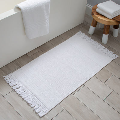 Moda At Home Carlaw Bath Mat White