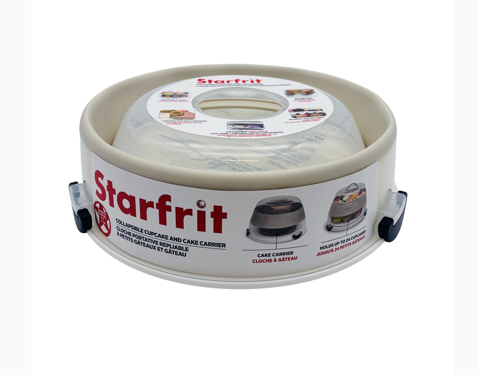 Starfrit Round Collapsible Cake Carrier