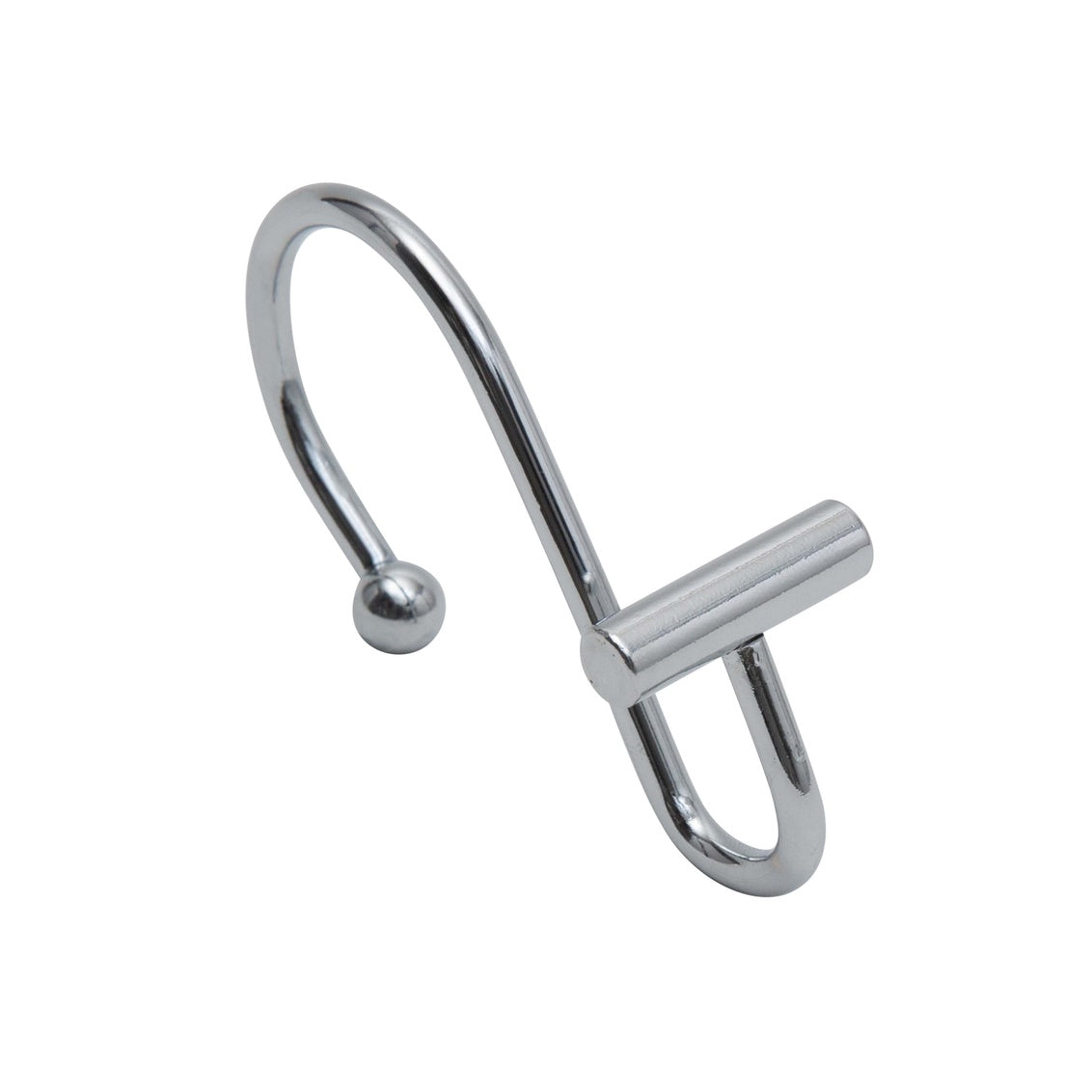 Moda At Home Chrome Halden Shower Hooks Pack Of 12