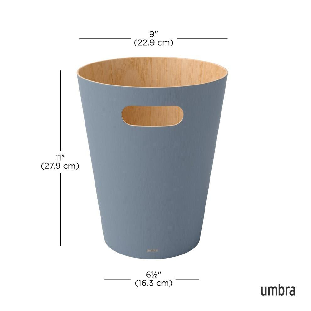 Umbra Woodrow Waste Can 7.5L - iQ living