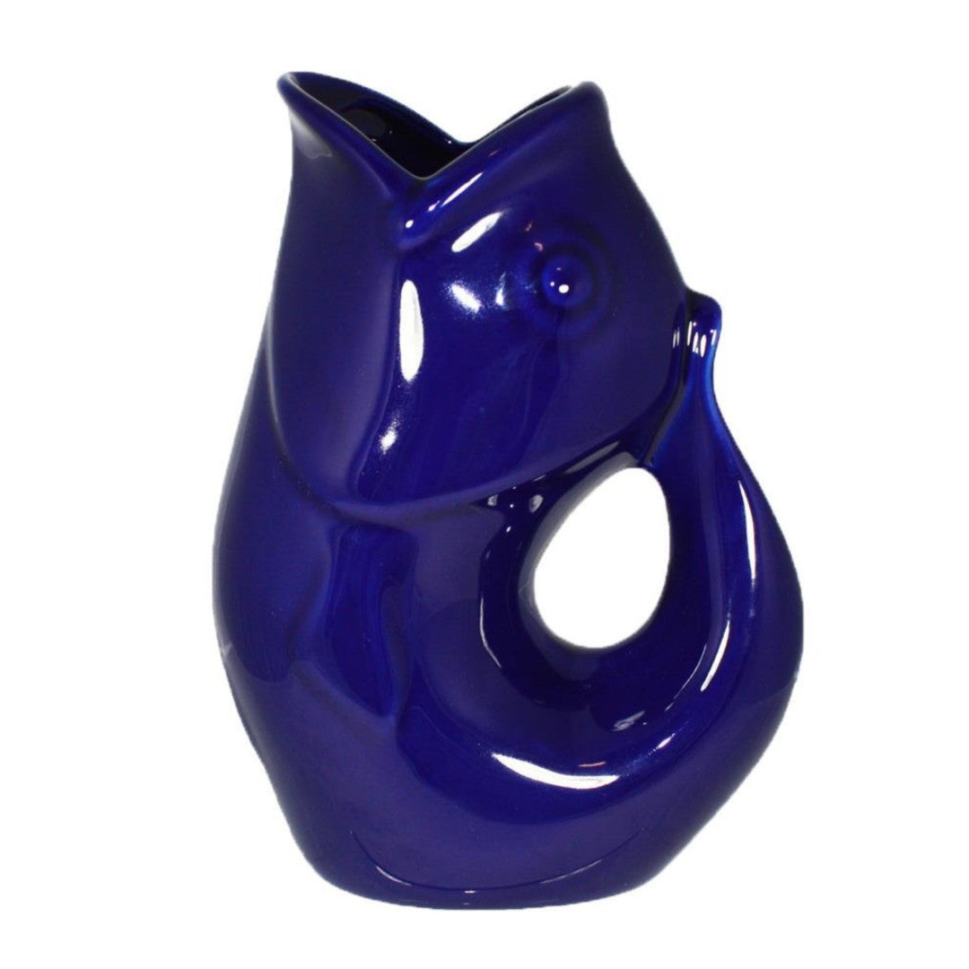 GurglePot Porcelain Fish Shaped Pitcher 42oz - iQ living